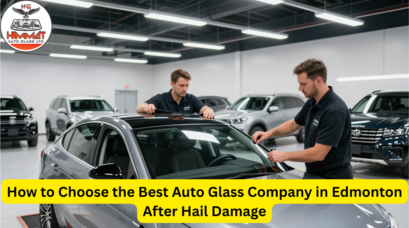 How to Choose the Best Auto Glass Company in Edmonton After Hail Damage